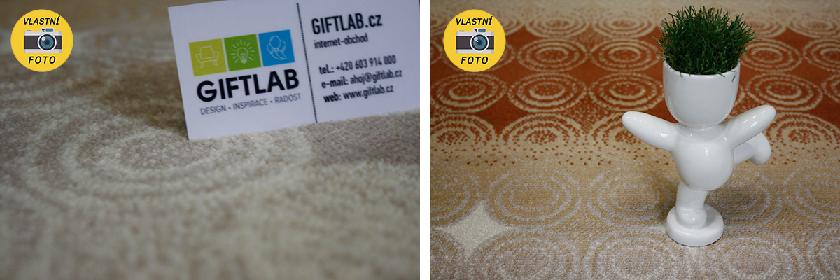Moderní kusový koberec Lotus 39011-43255 béžový