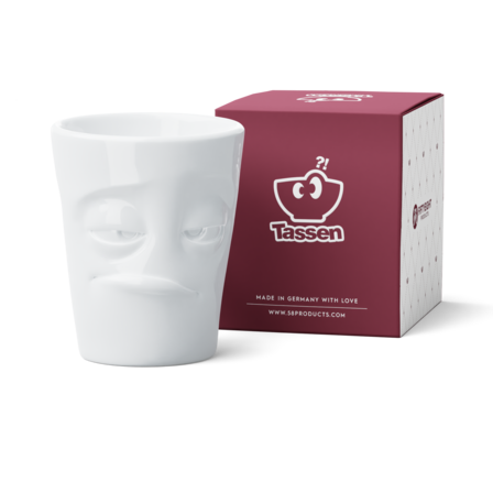 Hrnek s uchem 500 ml Tassen 58products | Maximug Unimpressed bílý – použití a design