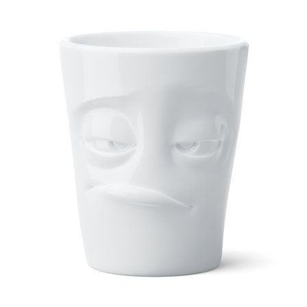 Hrnek s uchem 500 ml Tassen 58products | Maximug Unimpressed bílý